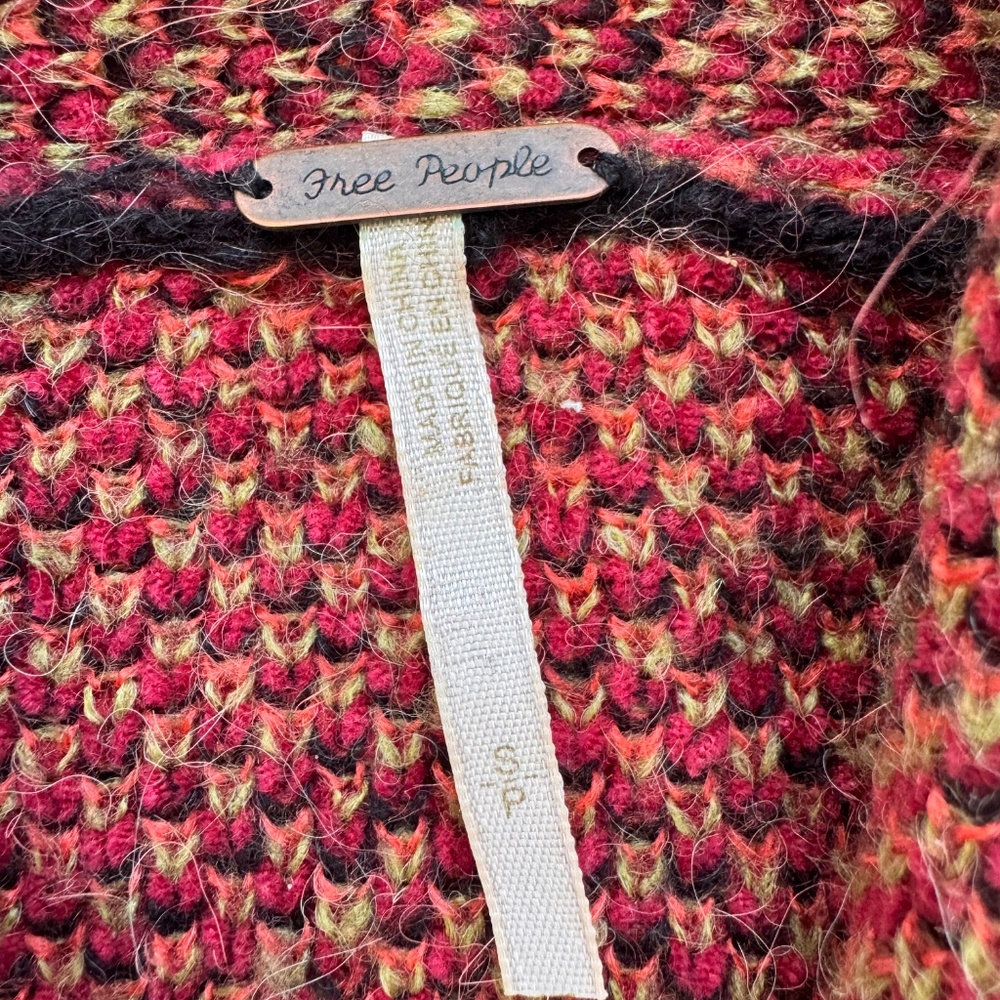Free People Flower Power Cardigan Small - Picture 5 of 8
